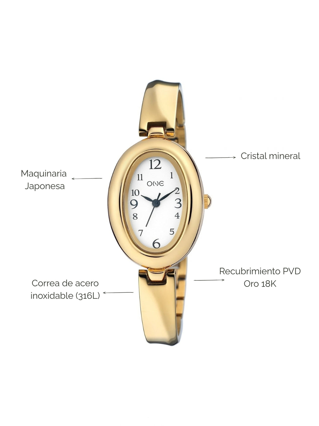 Reloj Allure Gold