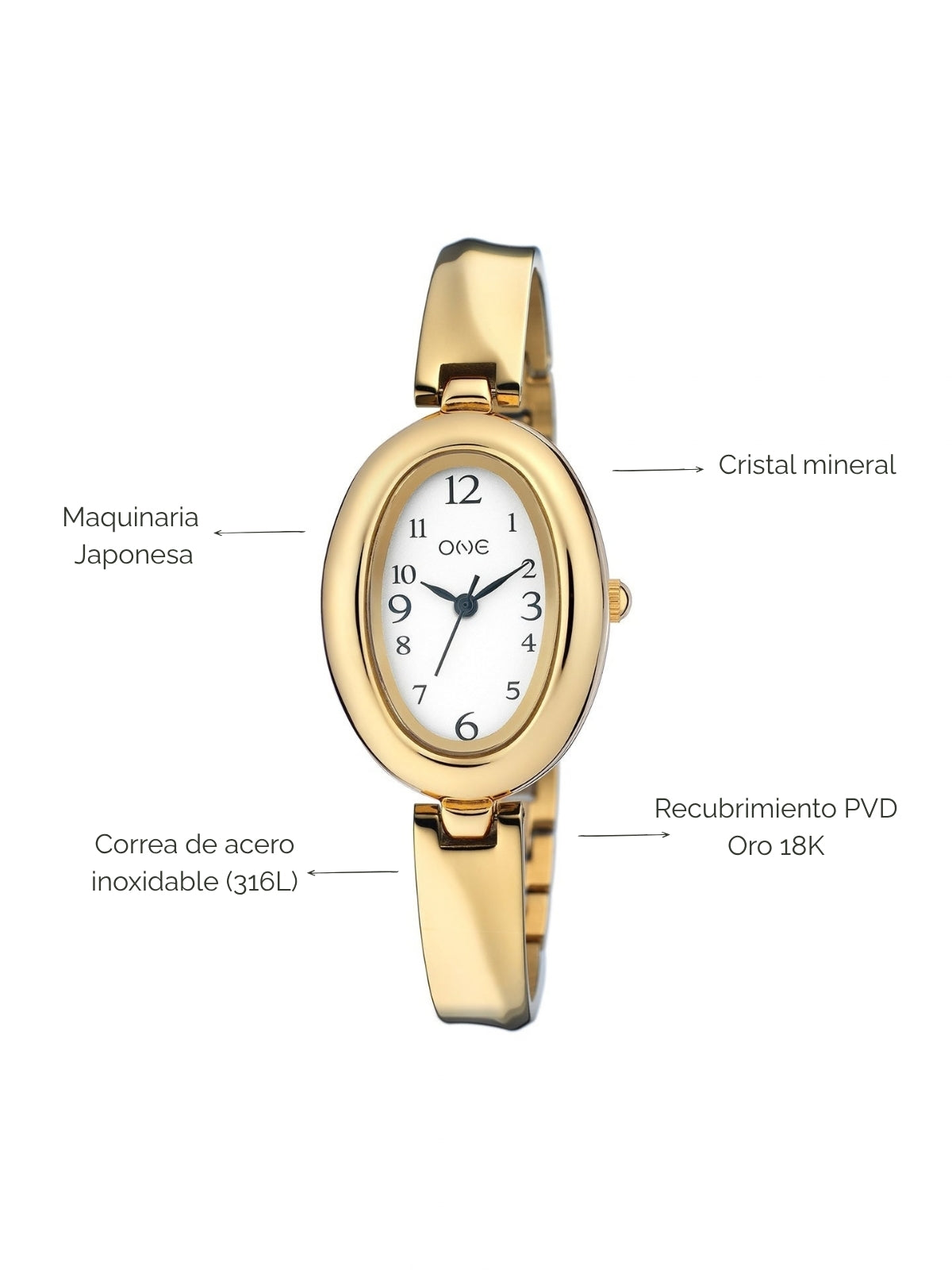 Reloj Allure Gold