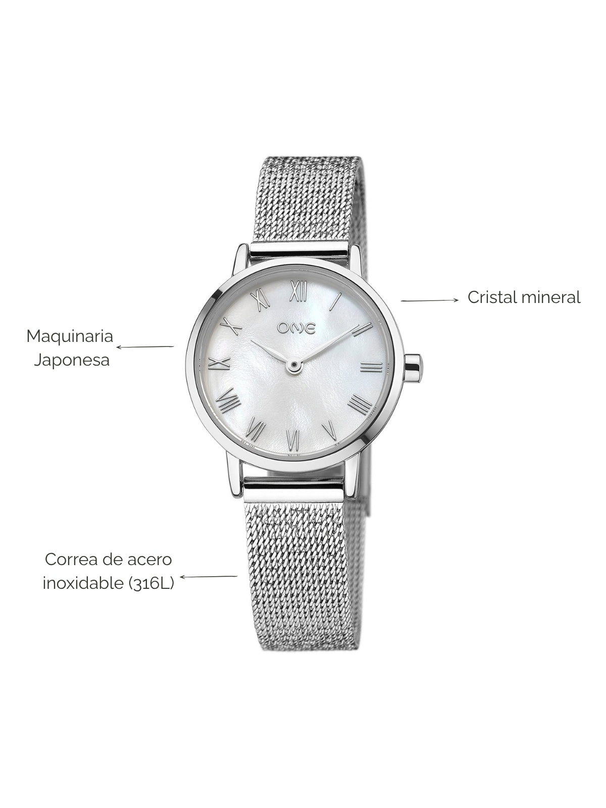 Reloj Aura Silver