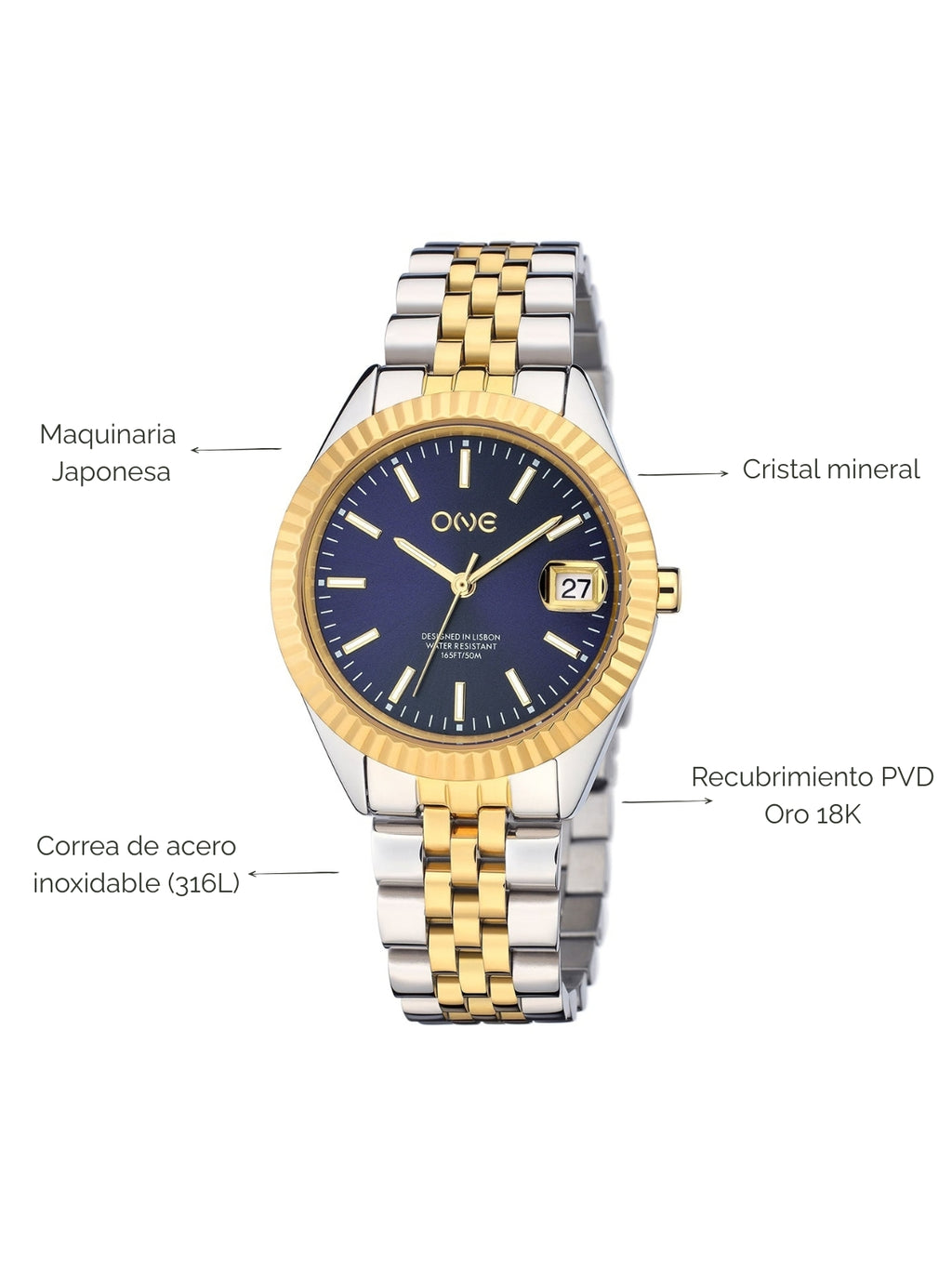 Reloj Celebrity Blue Bicolor
