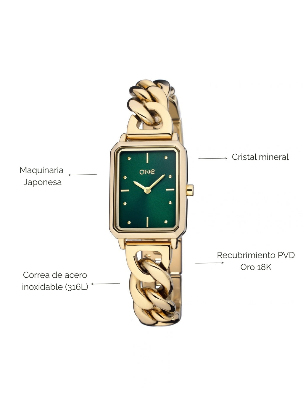 Reloj Dare Green