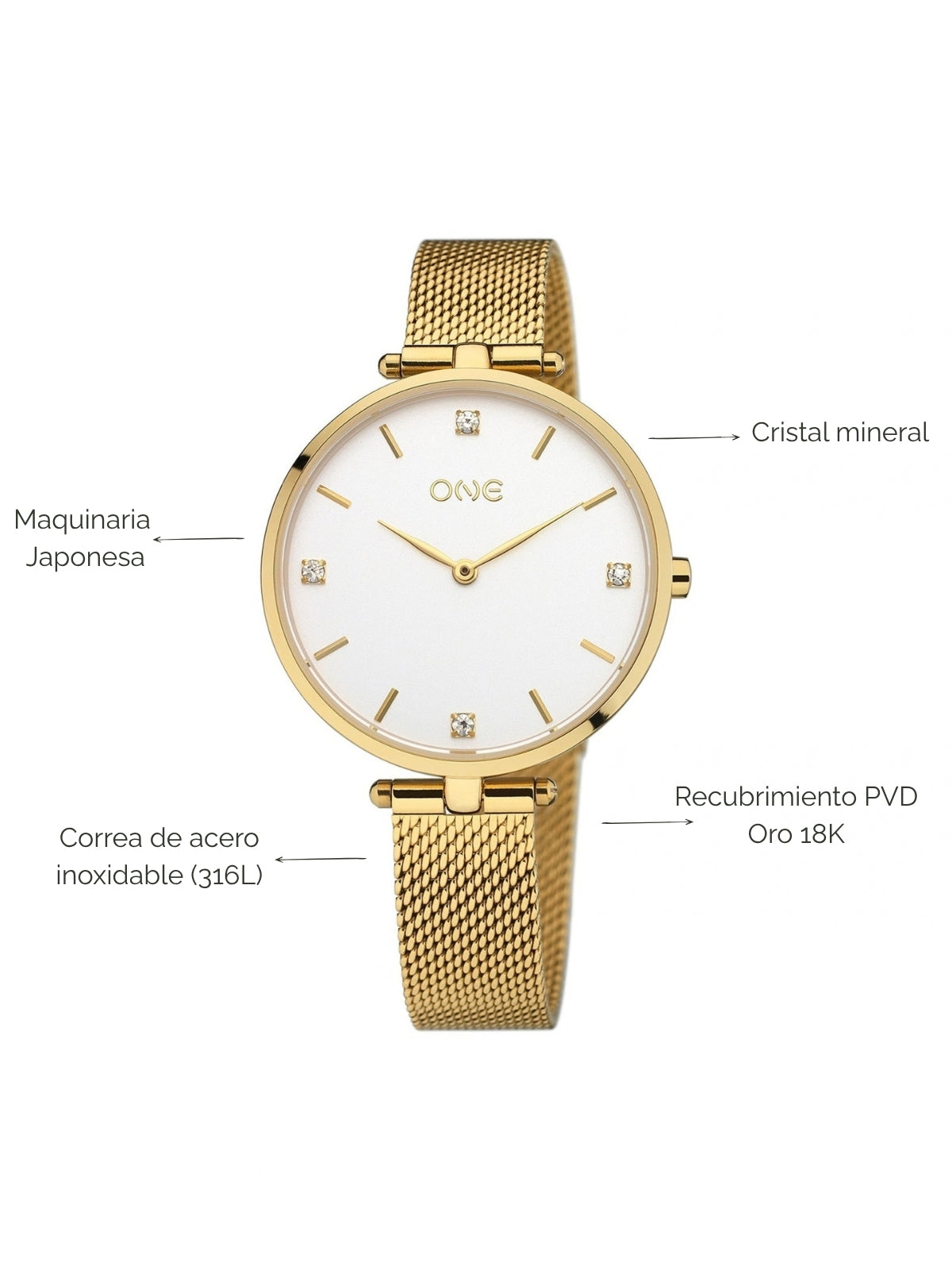 Reloj Divine Gold