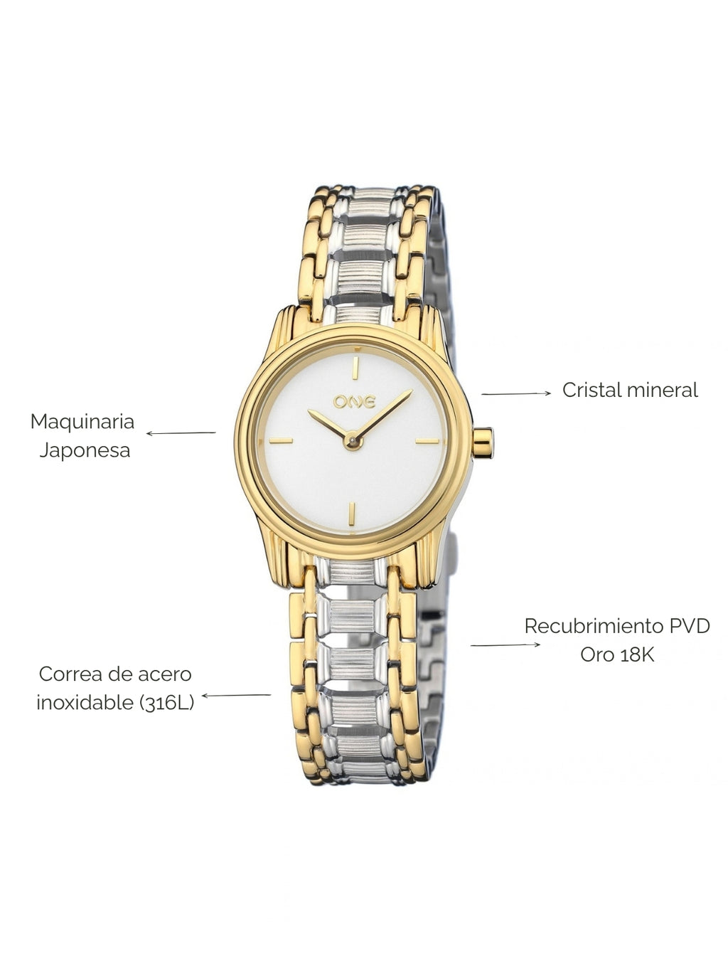 Reloj Empire Bicolor