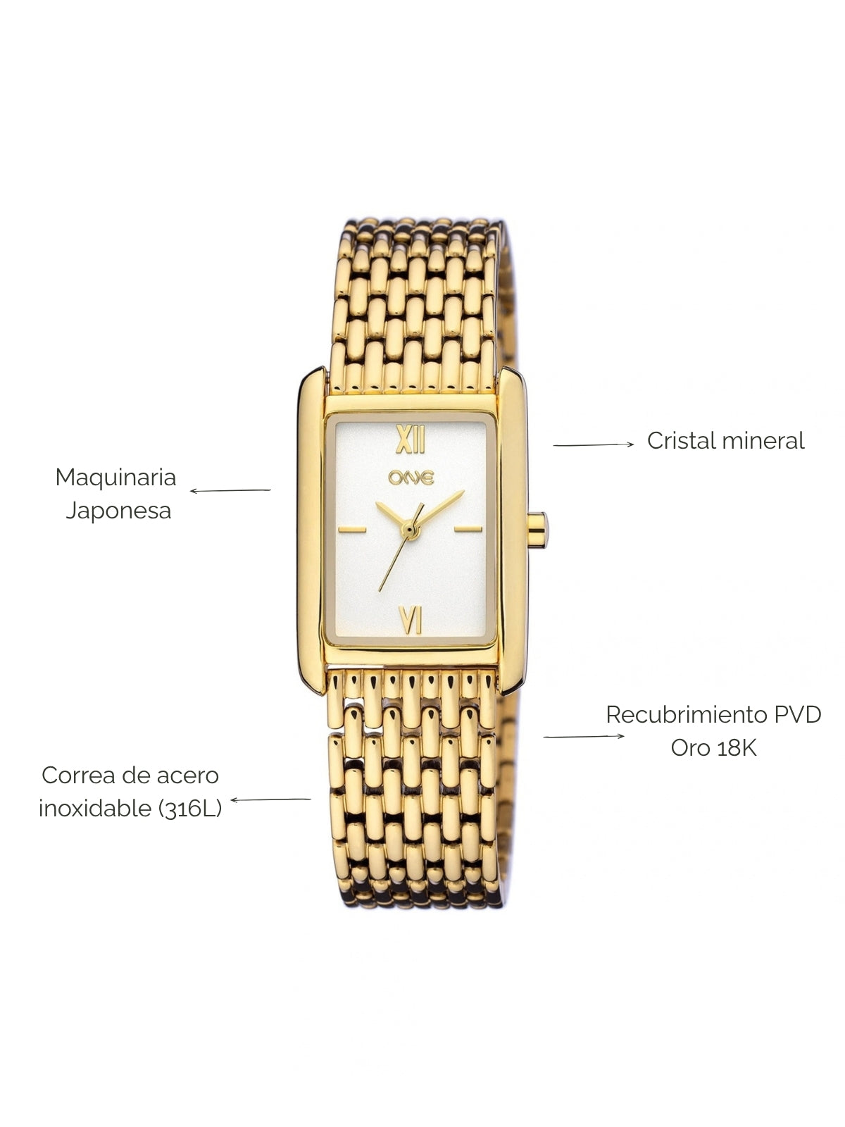 Reloj Grace Gold