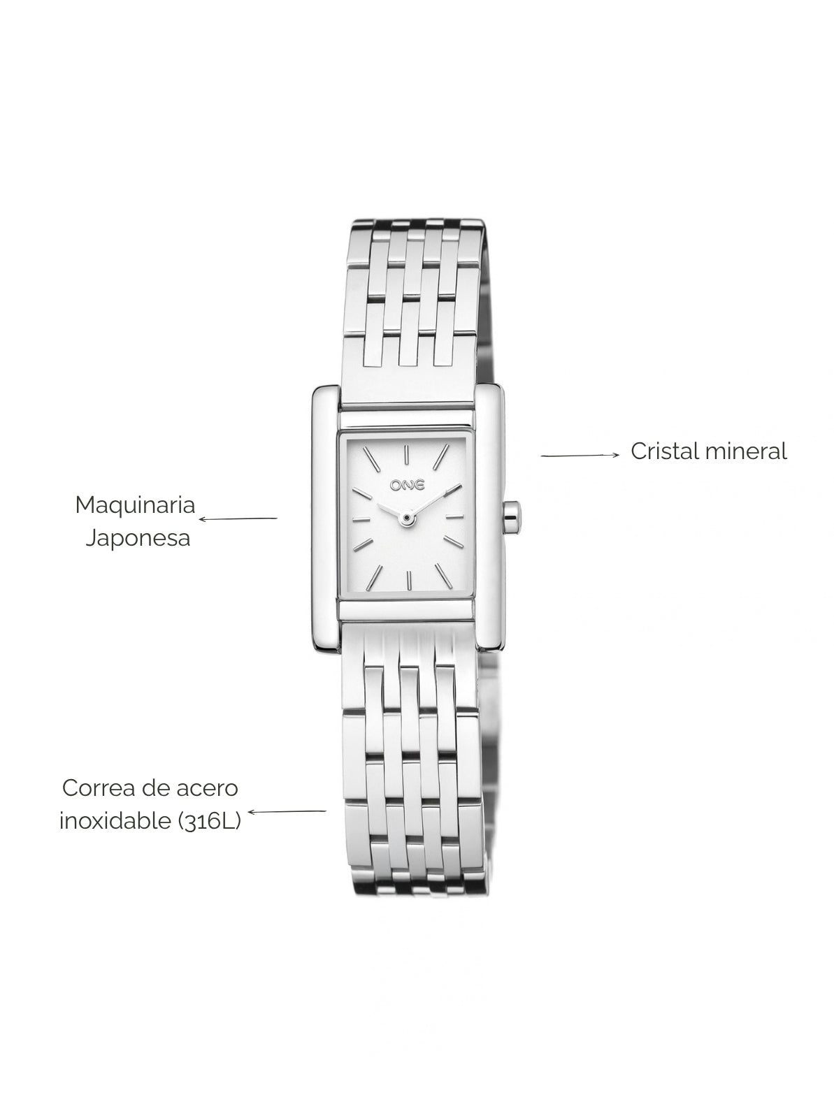Reloj Graceful Silver