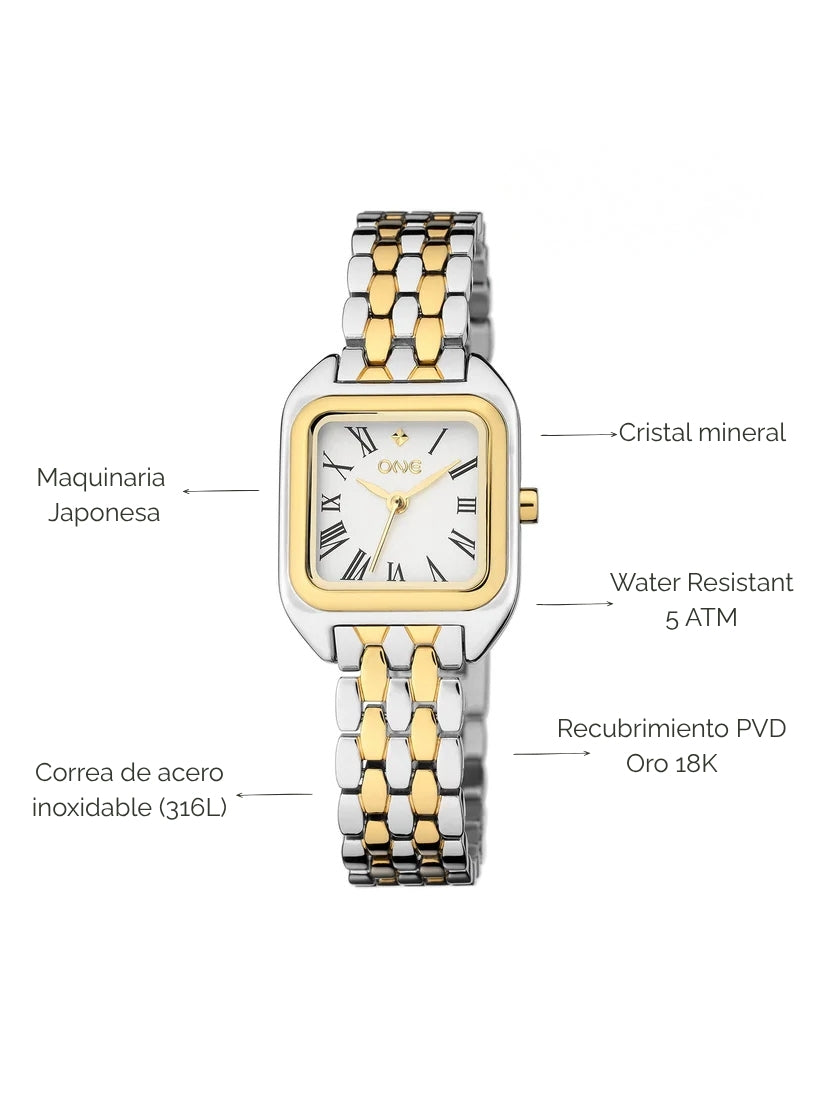 Reloj Majesty Bicolor
