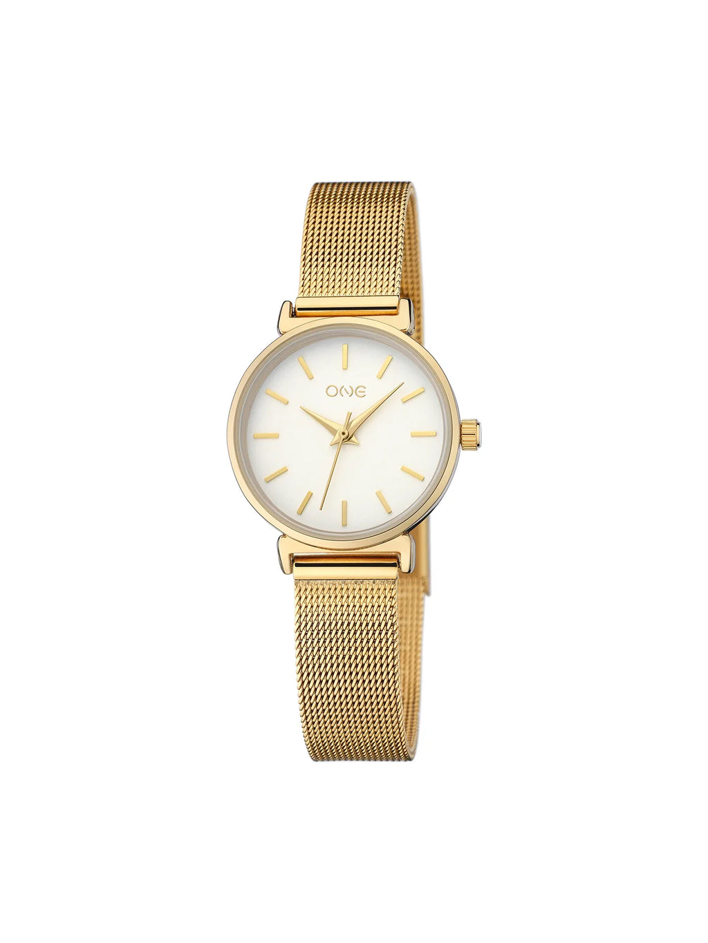 Reloj Daily Round Gold