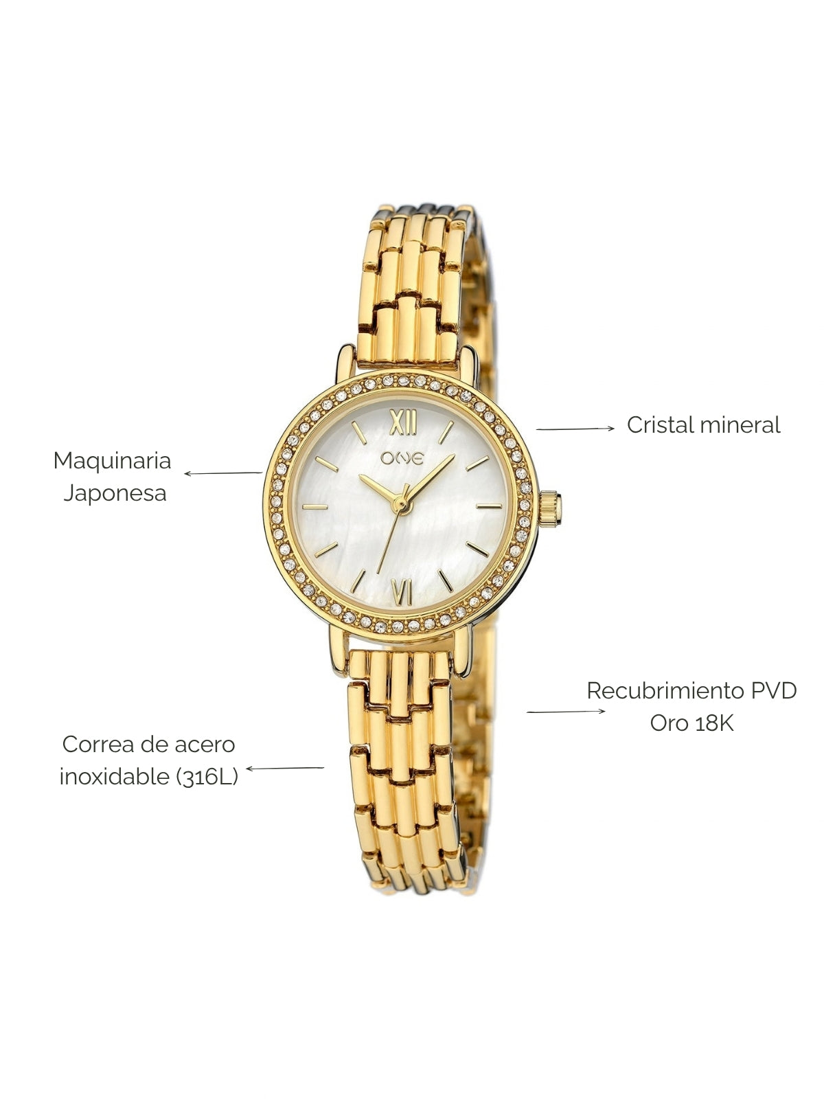 Reloj Obsession Gold