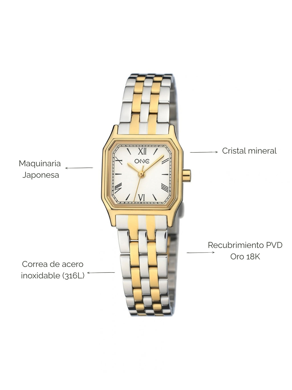 Reloj Prime Bicolor