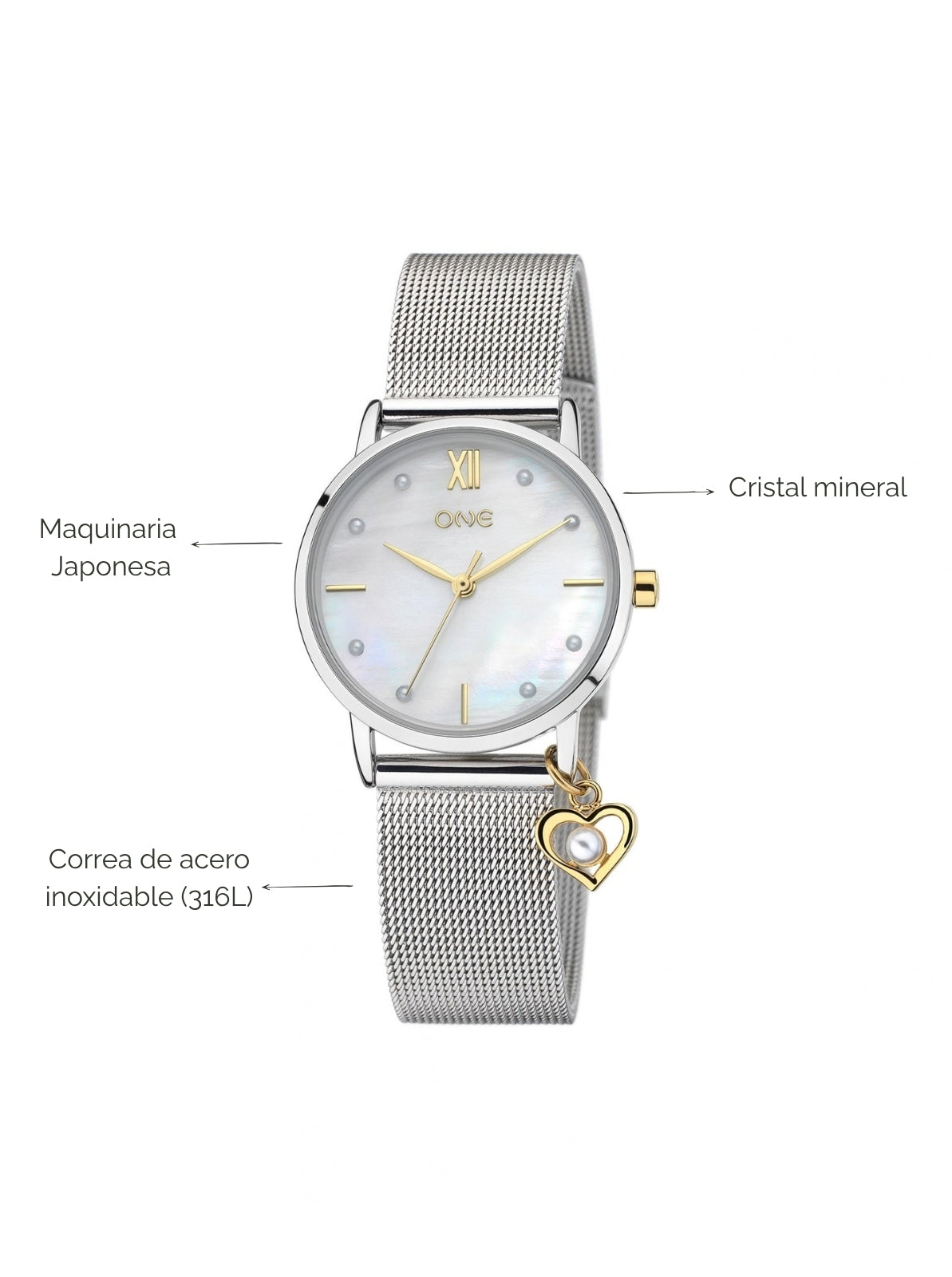 Reloj Truly Charm Bicolor