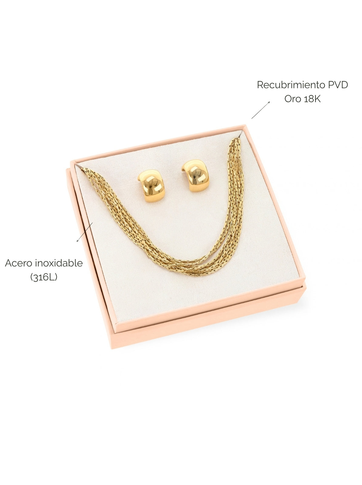 Set Collar & Aros Summer Party