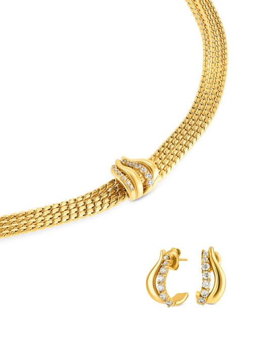 Set Collar & Aros Stella