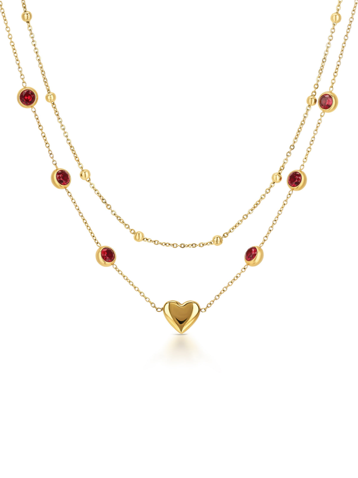 Set Collares Red Spark