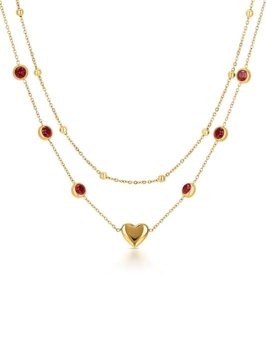 Set Collares Red Spark