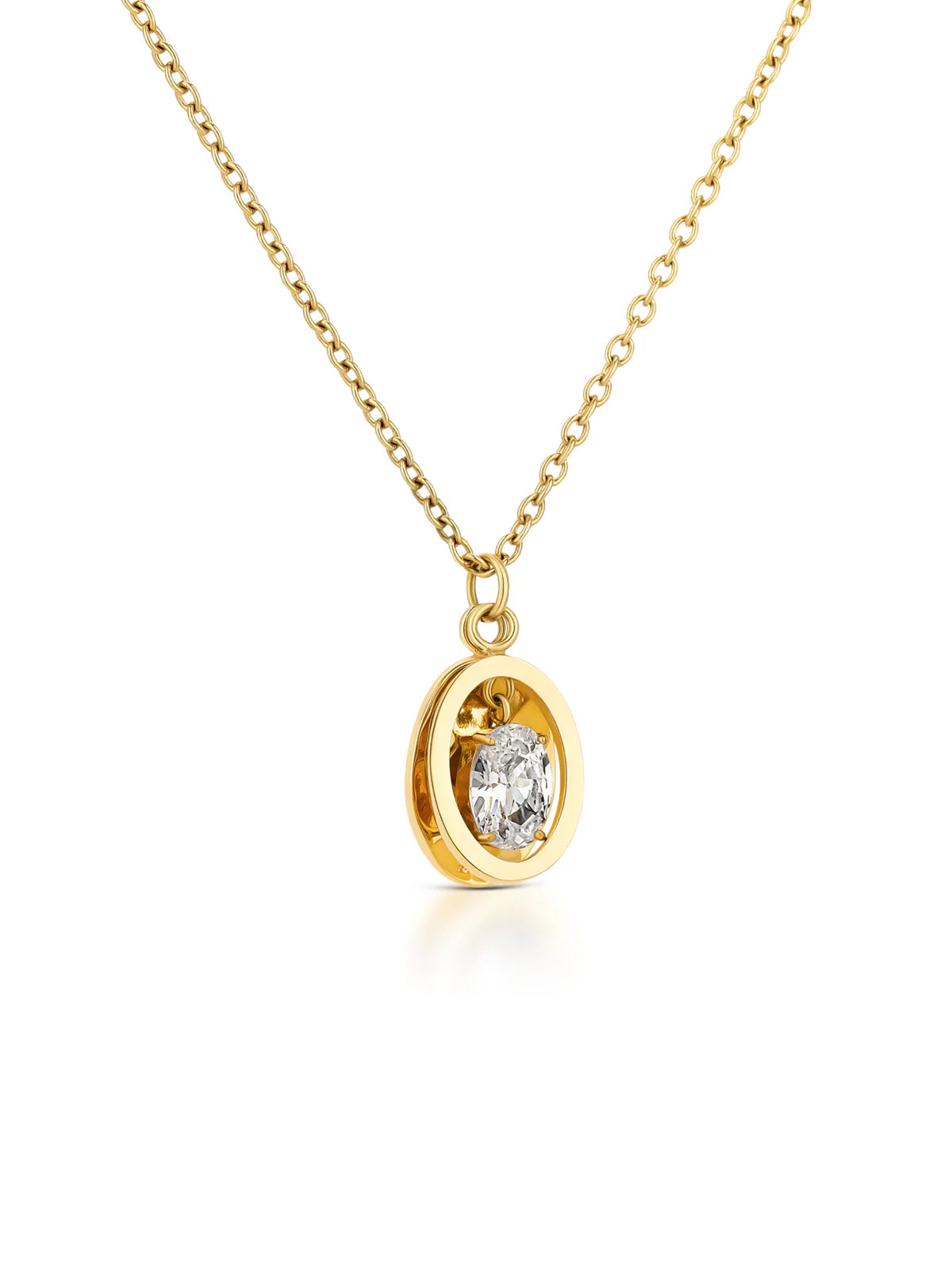 Set Collar y Aros Birthstone Abril - Coraje