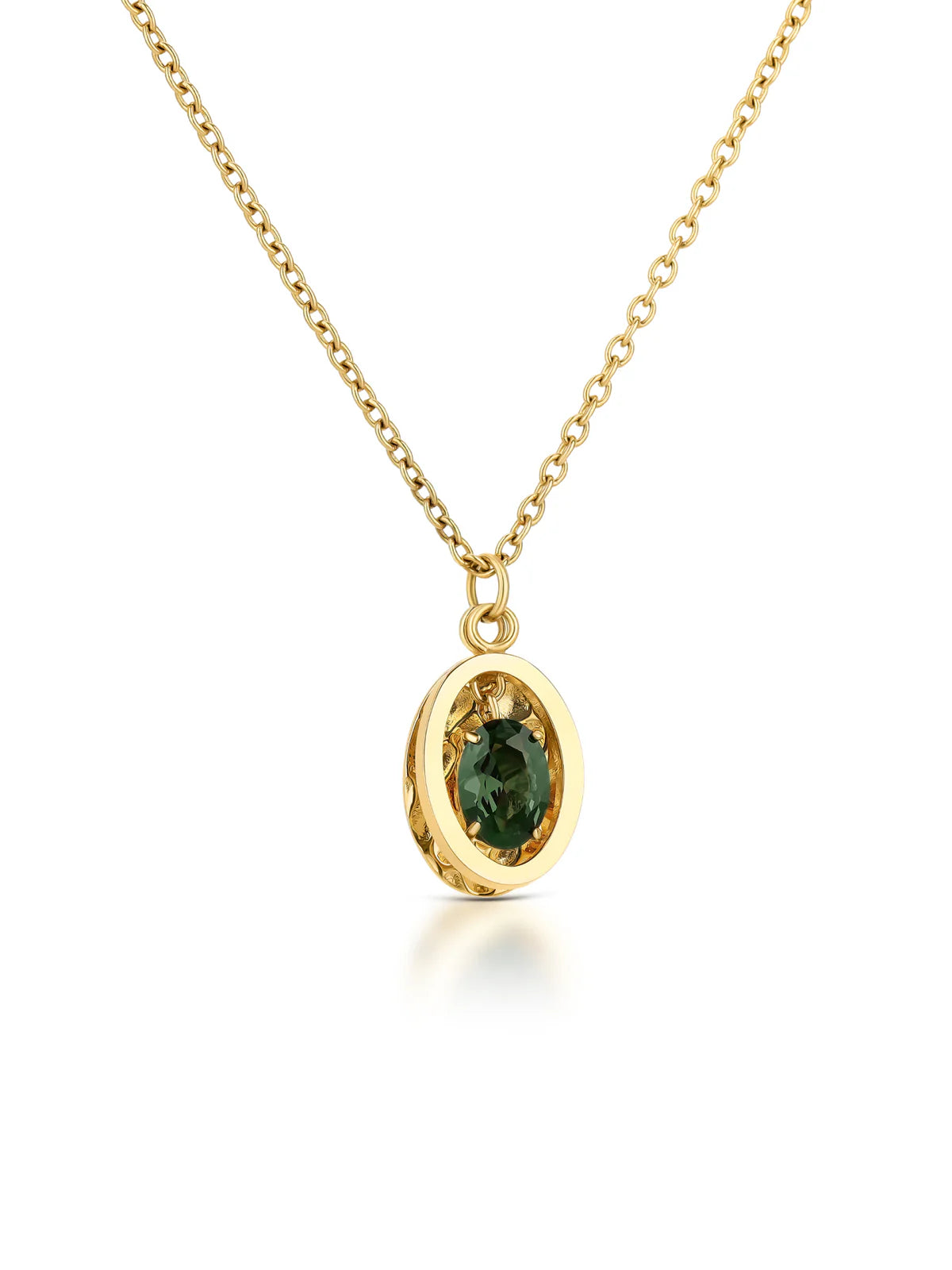 Set Collar y Aros Birthstone Mayo - Esperanza