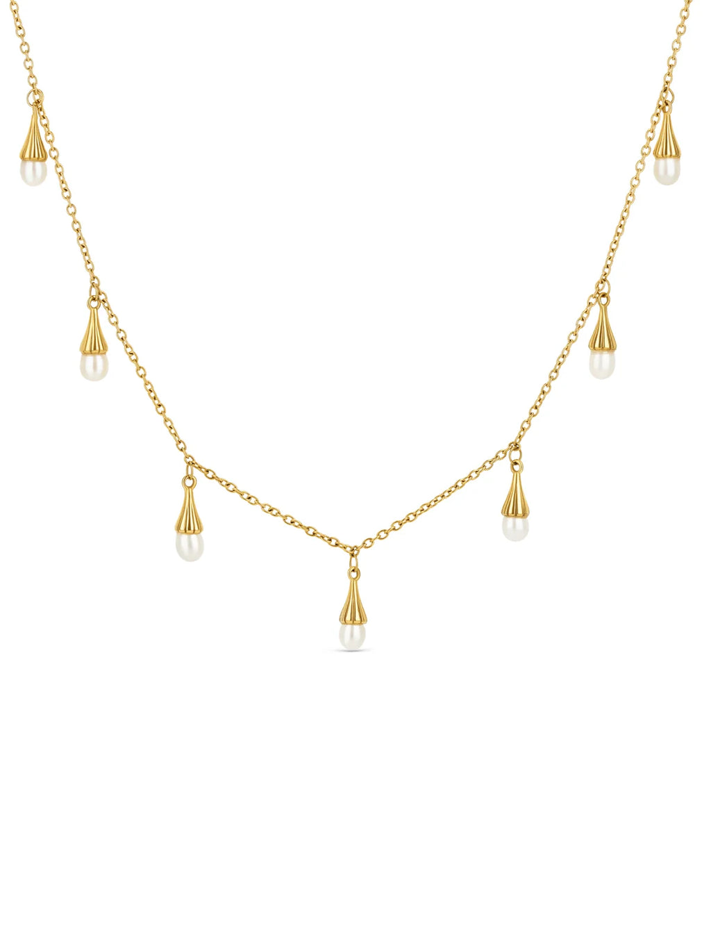 Set Collar y Aros Sea Pearl