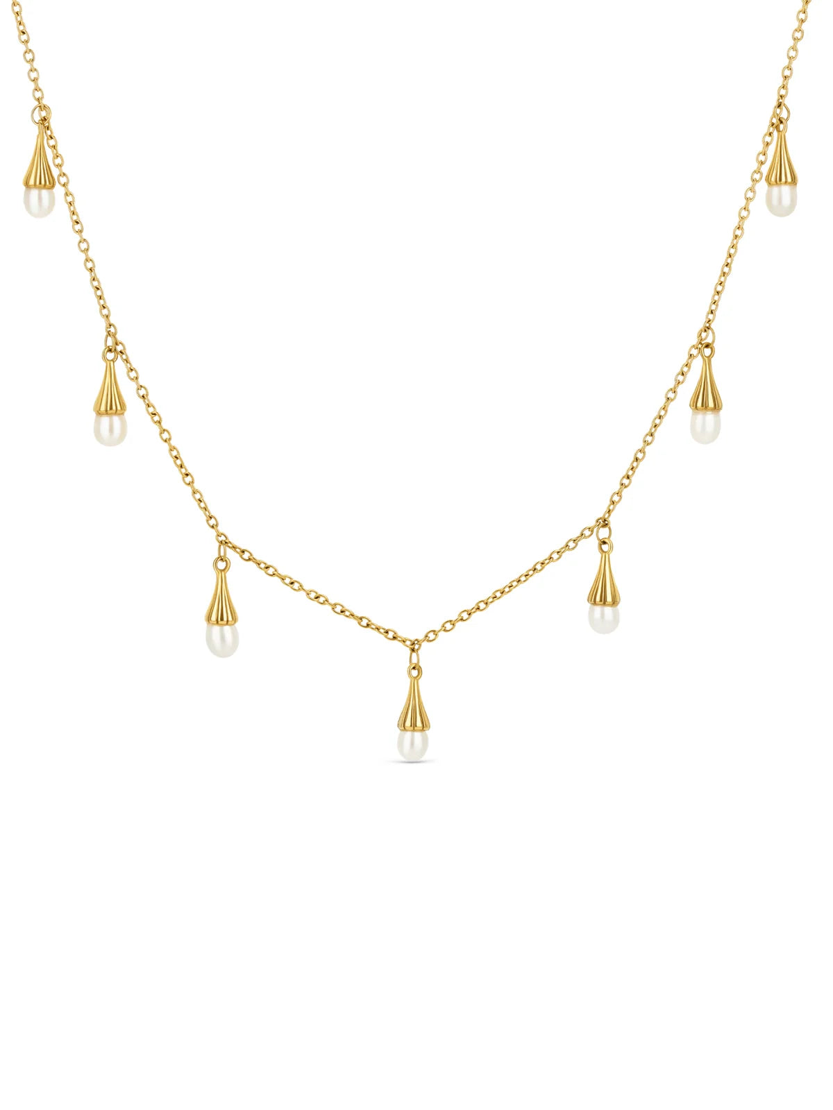 Set Collar y Aros Sea Pearl