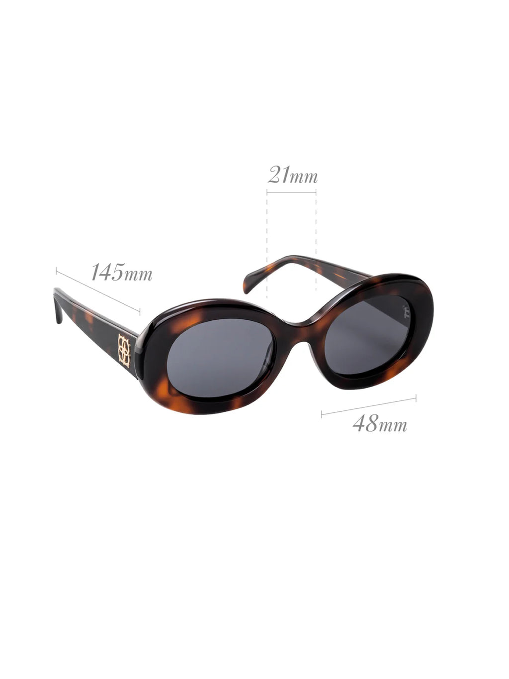 Anteojos de Sol Dolce Small Brown