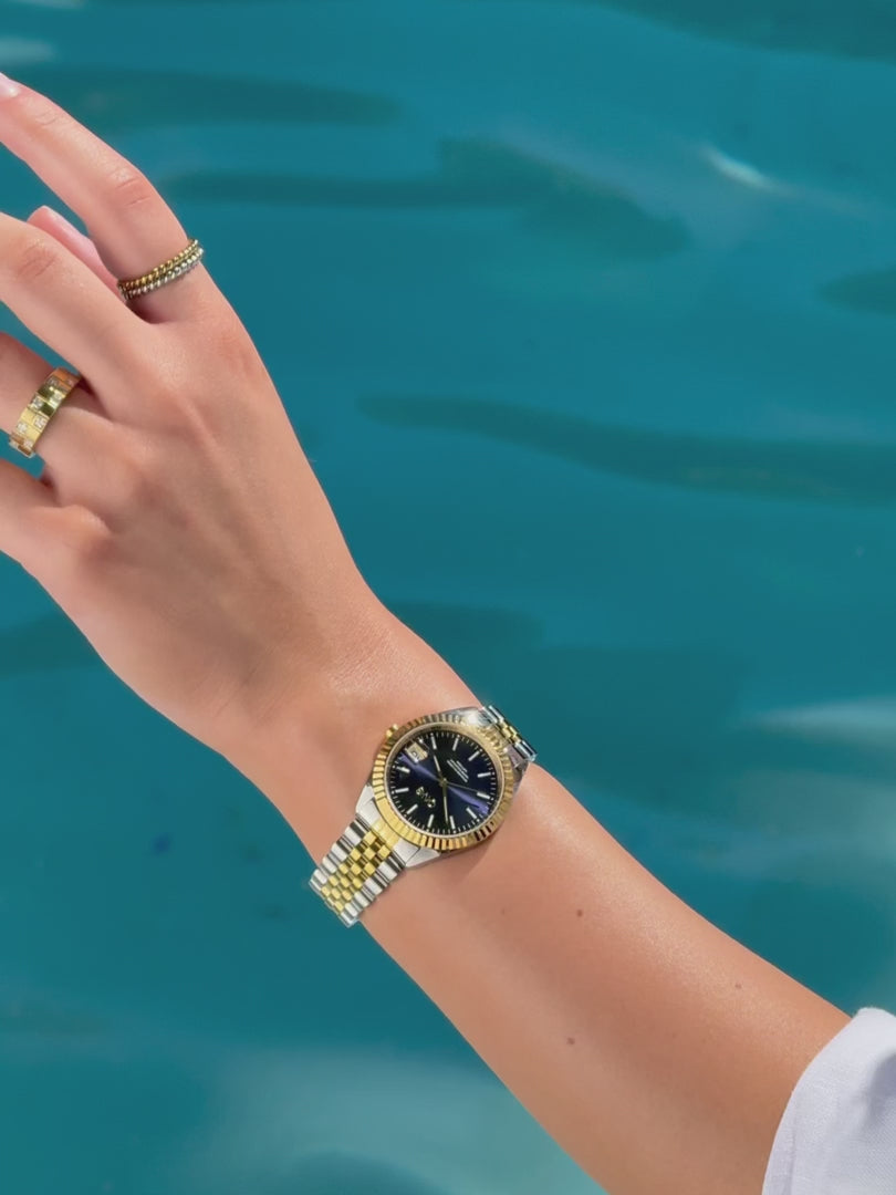 Reloj Celebrity Blue Bicolor