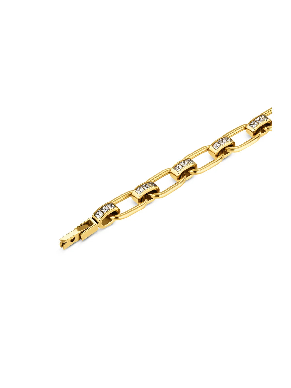 Pulsera Chess Crystal Gold